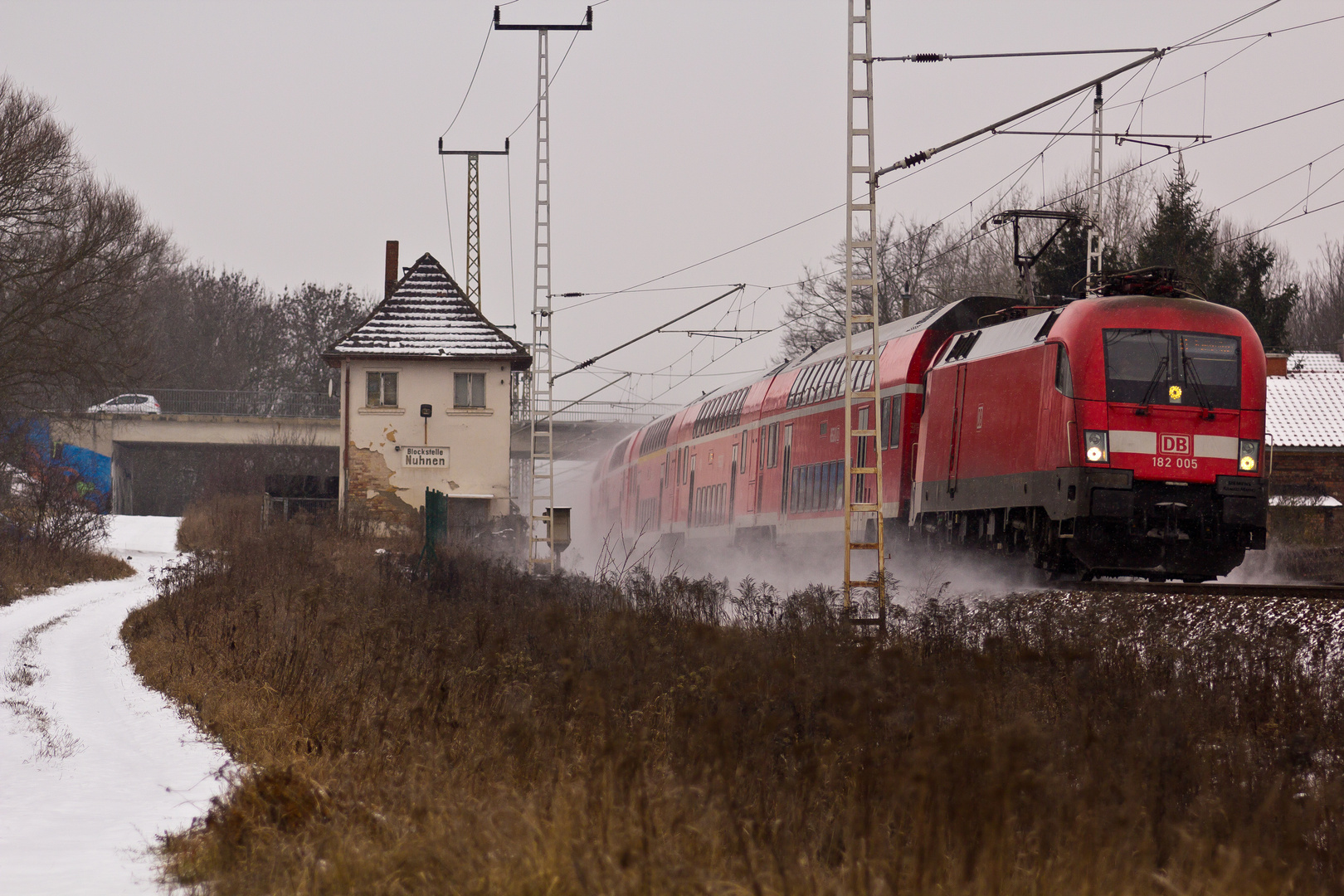 an der Blockstelle Nunen