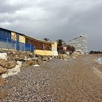 An der Côte d'Azur ist zwar nicht ständig schönes Wetter, aber immerhin wachsen dort Palmen.