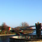 An der Donau b.Straubing ( 3D, Anaglyph, Rot/Cyan )