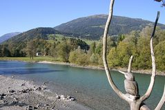 An der Drau bei Dellach im Drautal