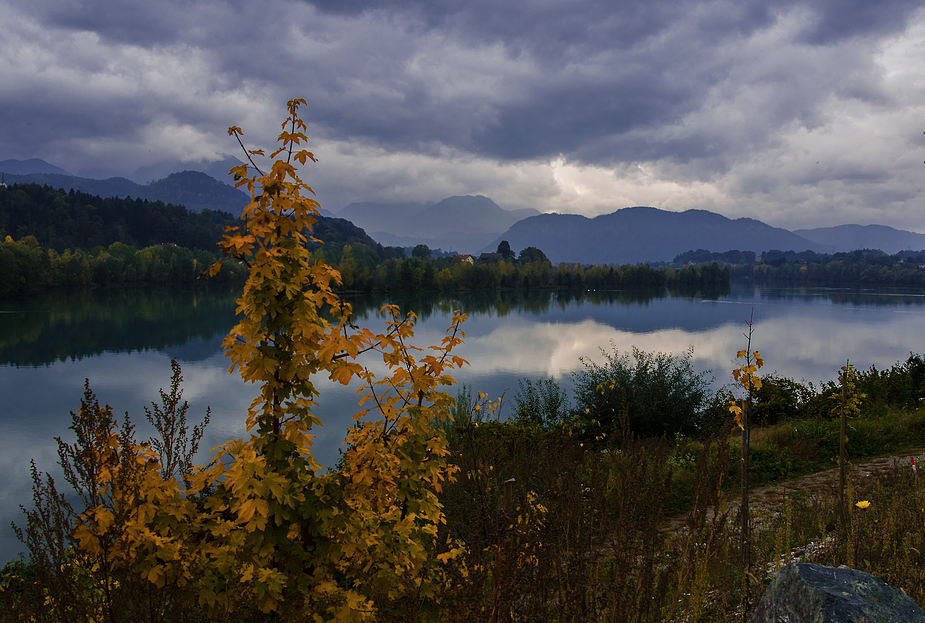 an der Drau Foto & Bild landschaft, bach, fluss & see, flüsse und