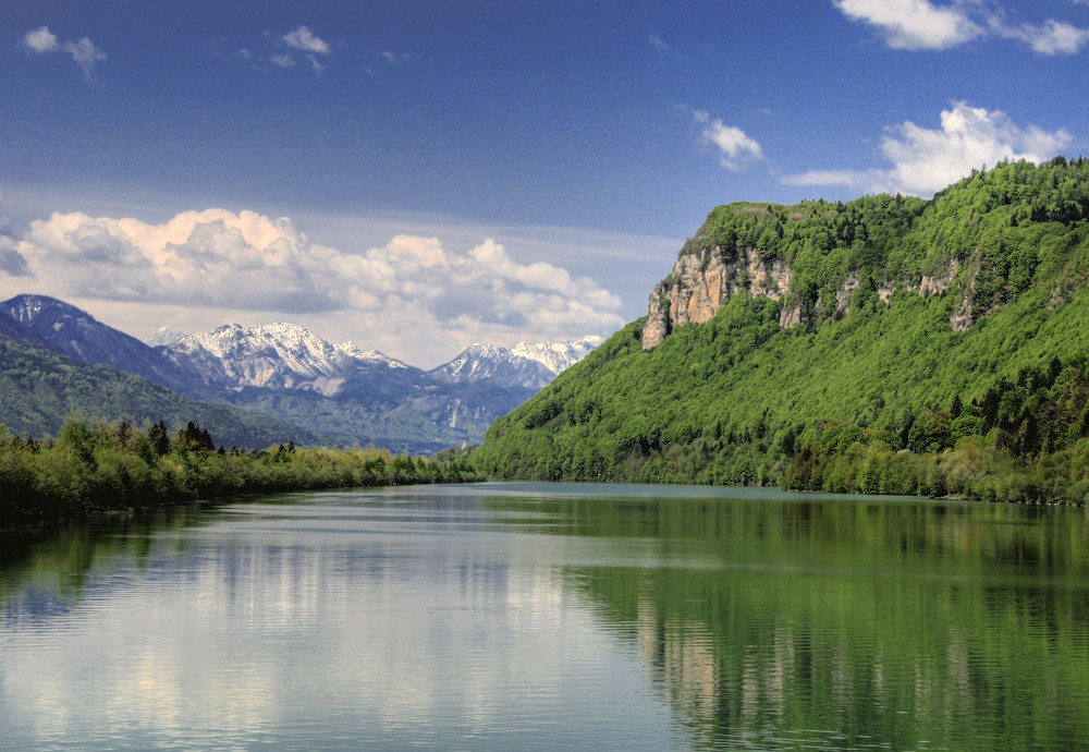 An der Drau, Österreich