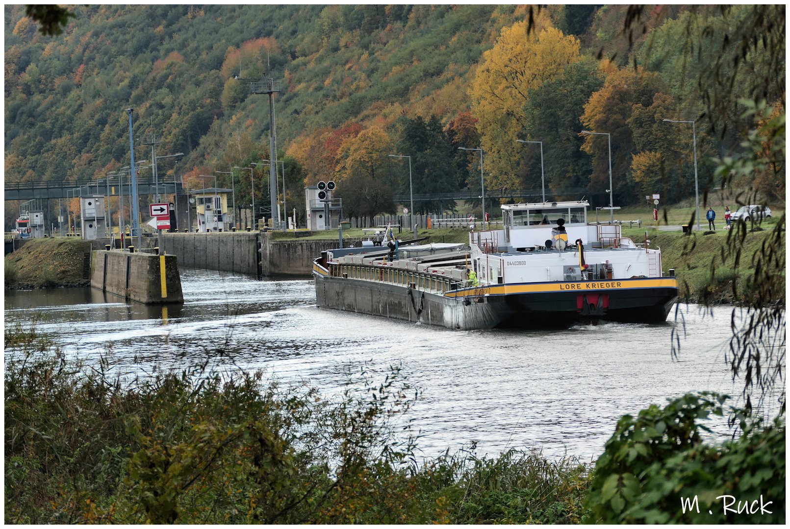 An der Eicheler Schleuse ,