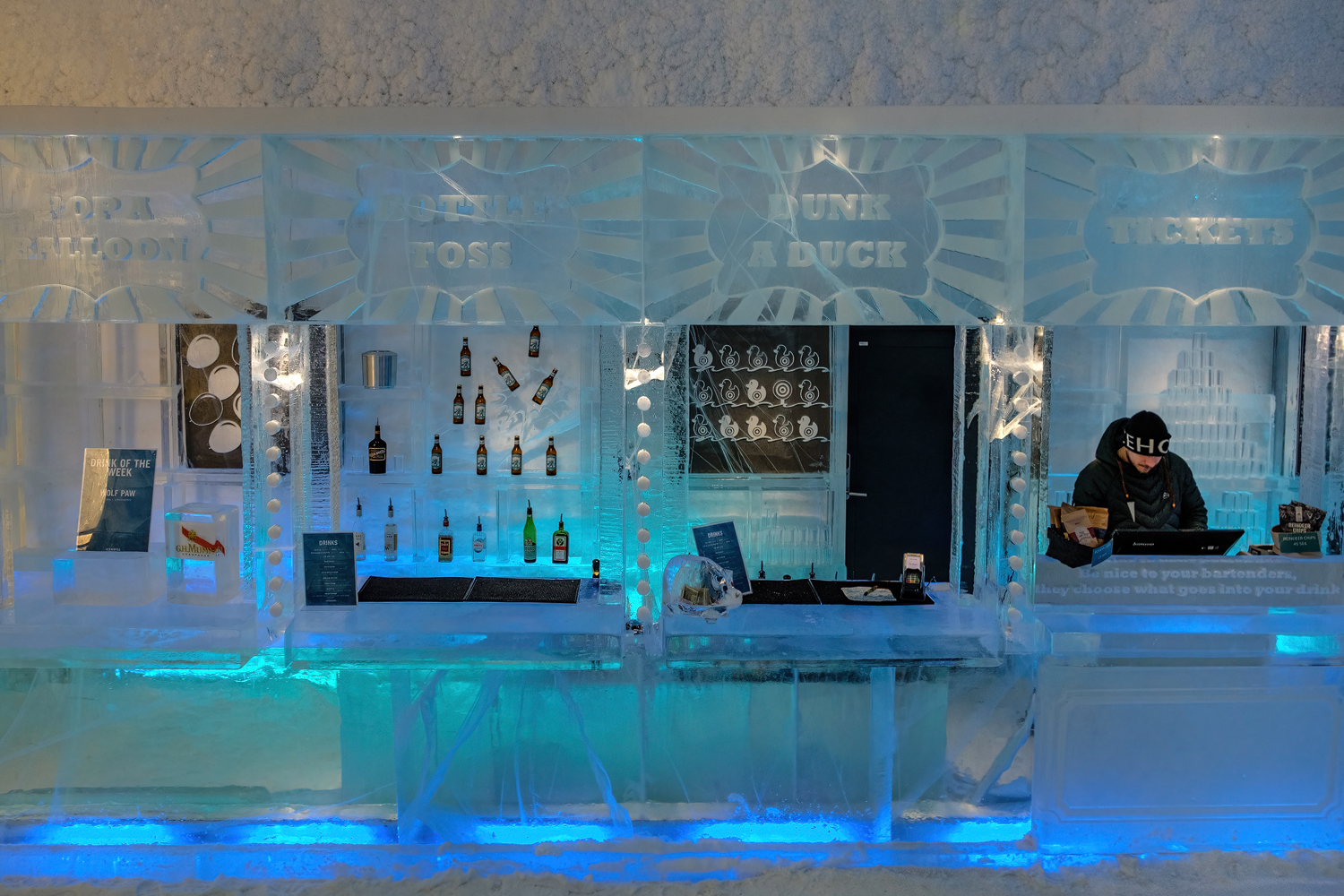 An der Eisbar