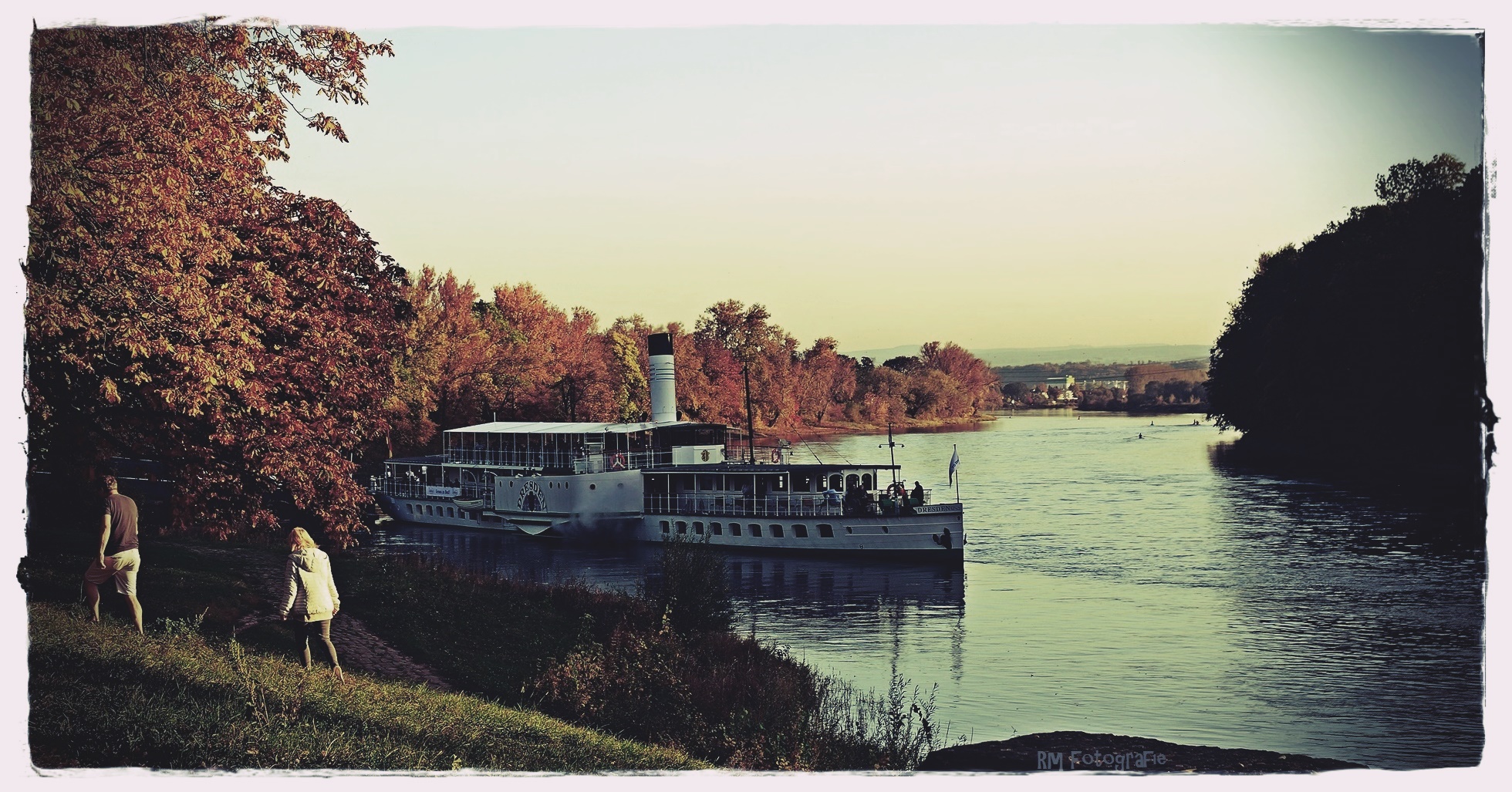 An der Elbe....