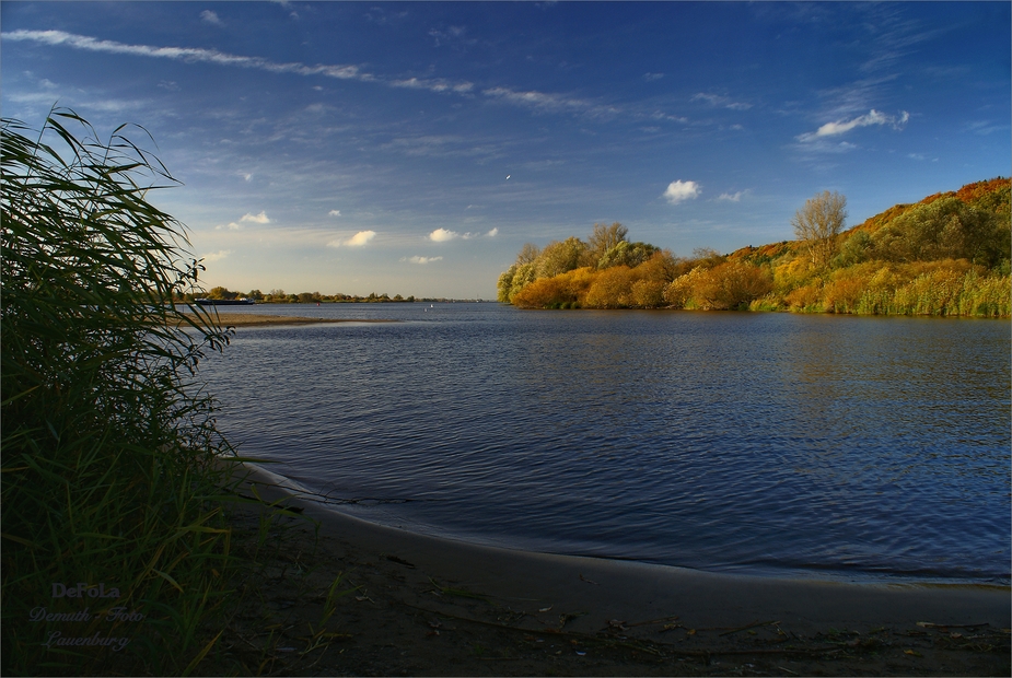 An der Elbe (10) Foto & Bild world, herbst, elbe Bilder auf