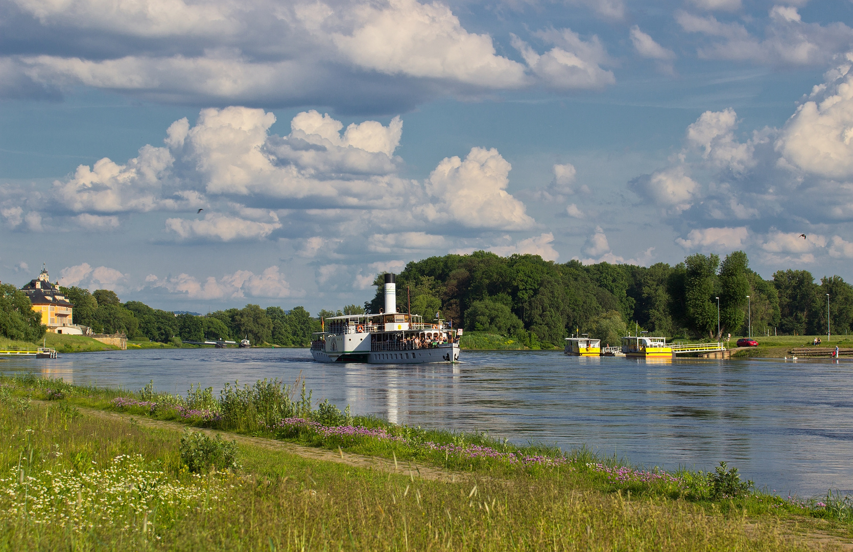 an der Elbe