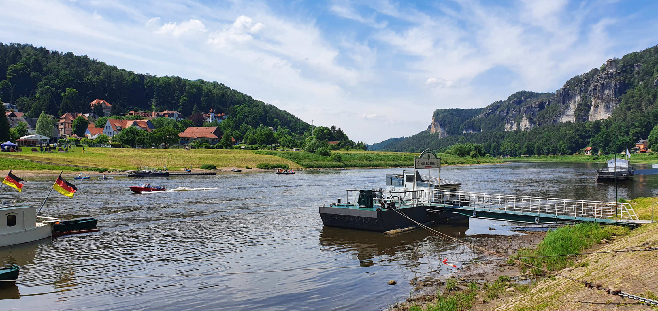 An der Elbe