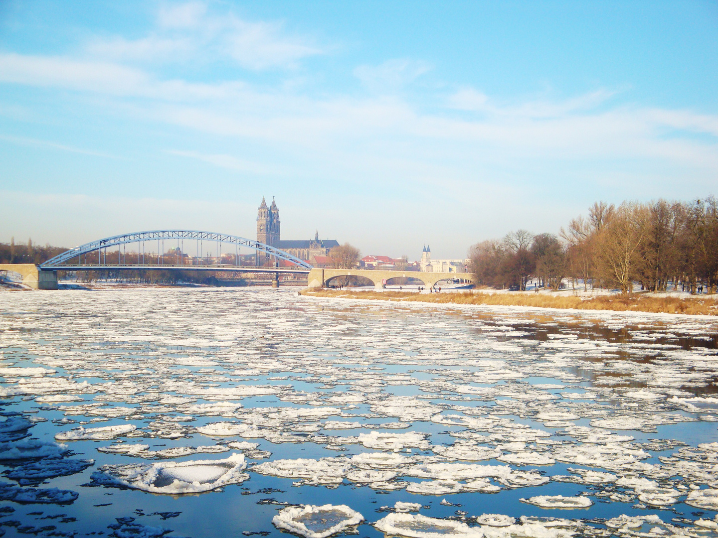 An der Elbe