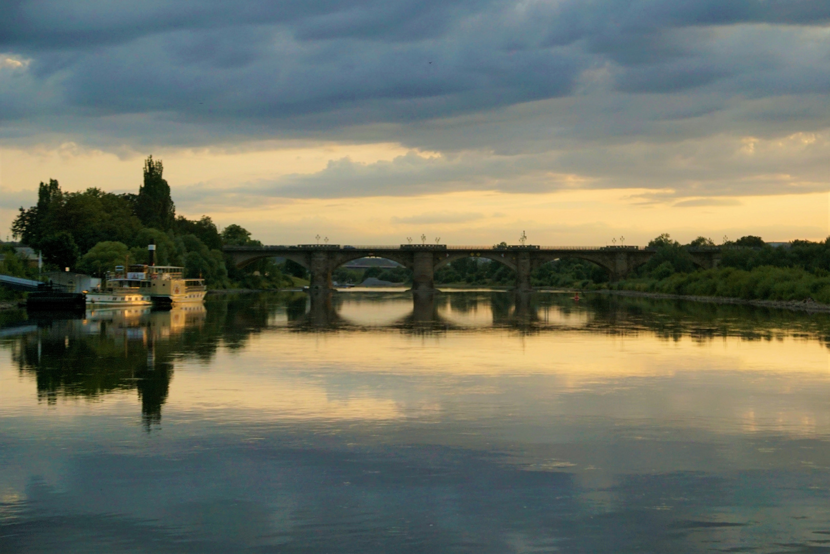 An der Elbe bei Pirna