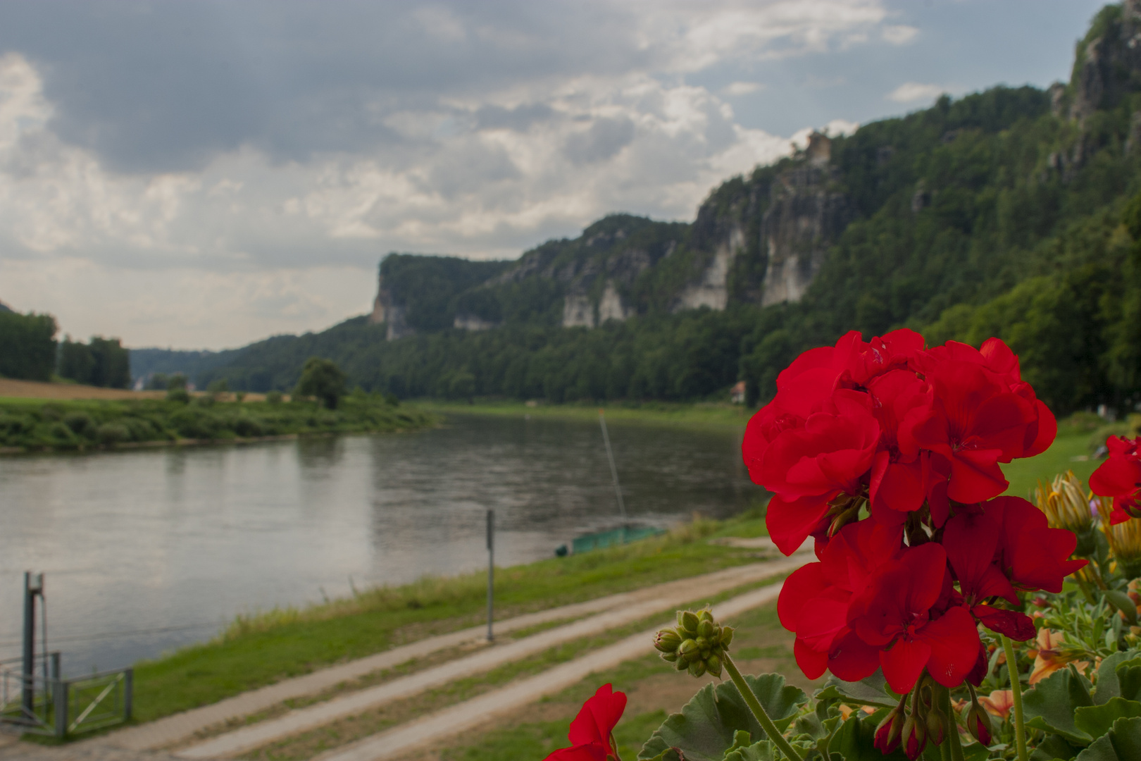 An der Elbe