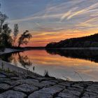 An der Elbe im April