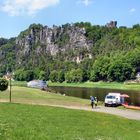 An der Elbe in der sächsischen Schweiz