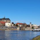 An der Elbe in Magdeburg