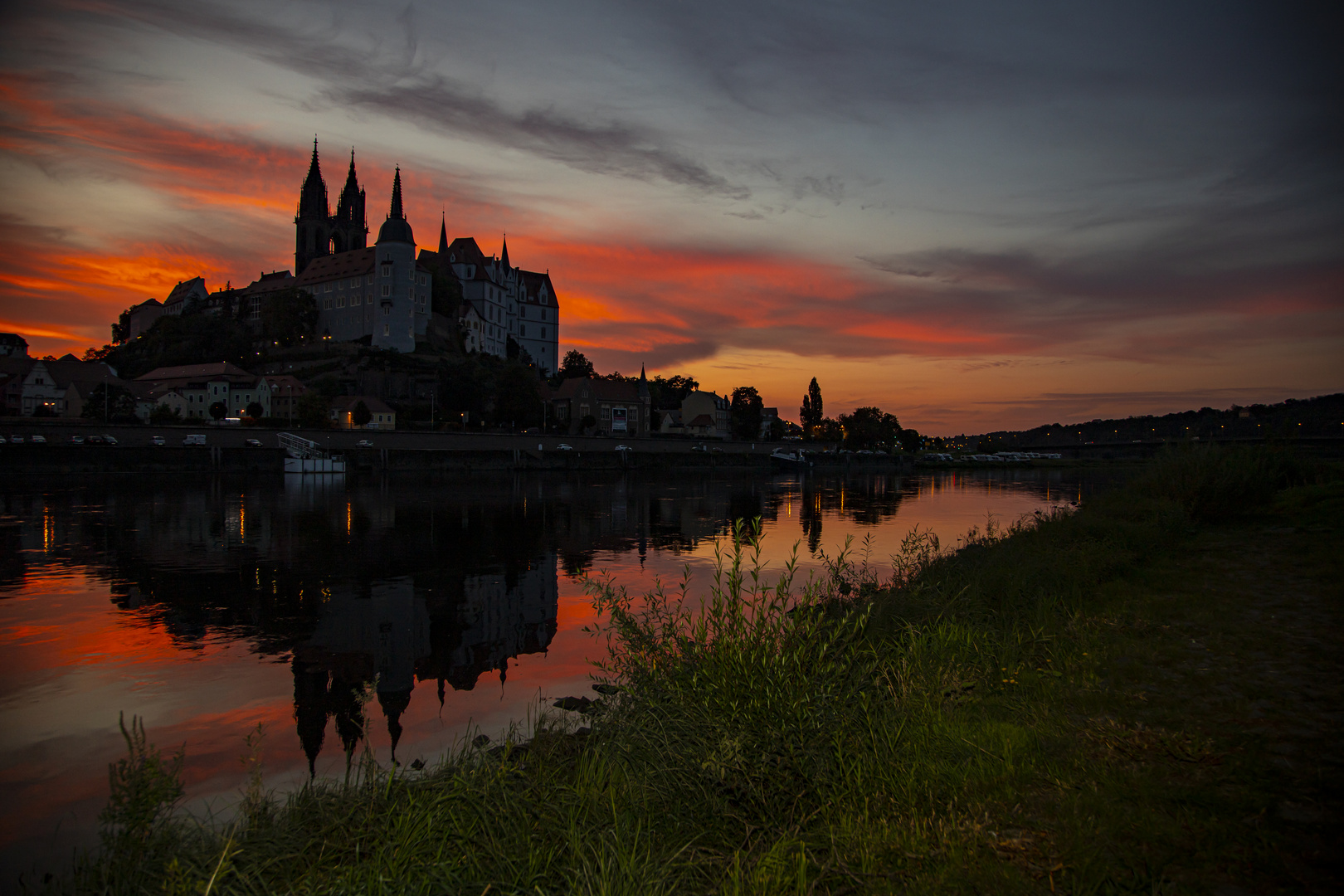 An der Elbe in Meißen