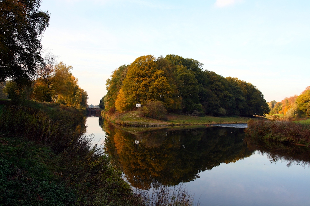 An der Ems - Die dritte Schleuße