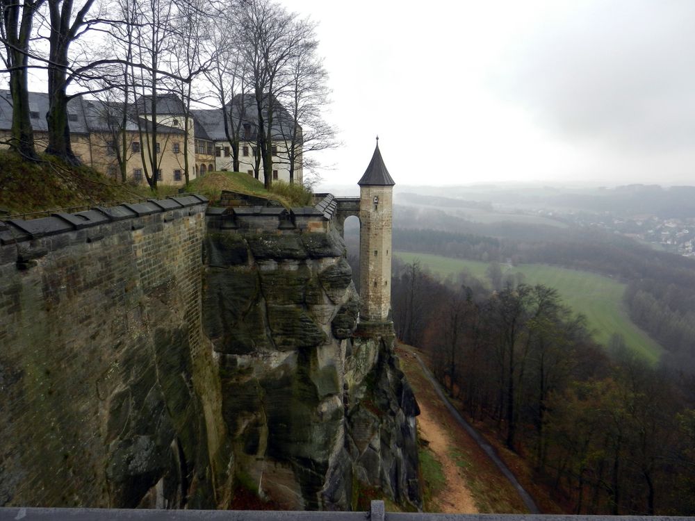 An der Festung Königstein