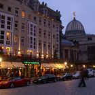 An der Frauenkirche in Dresden