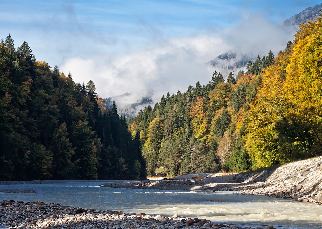 An der Gailitz im Herbst II