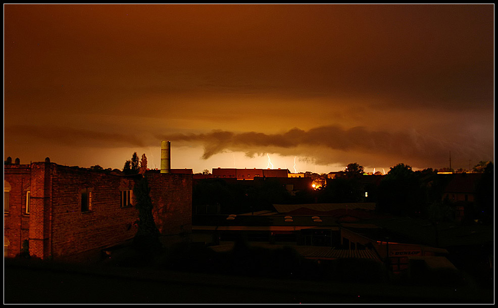 An der Gewitterfront um 01:36 Uhr