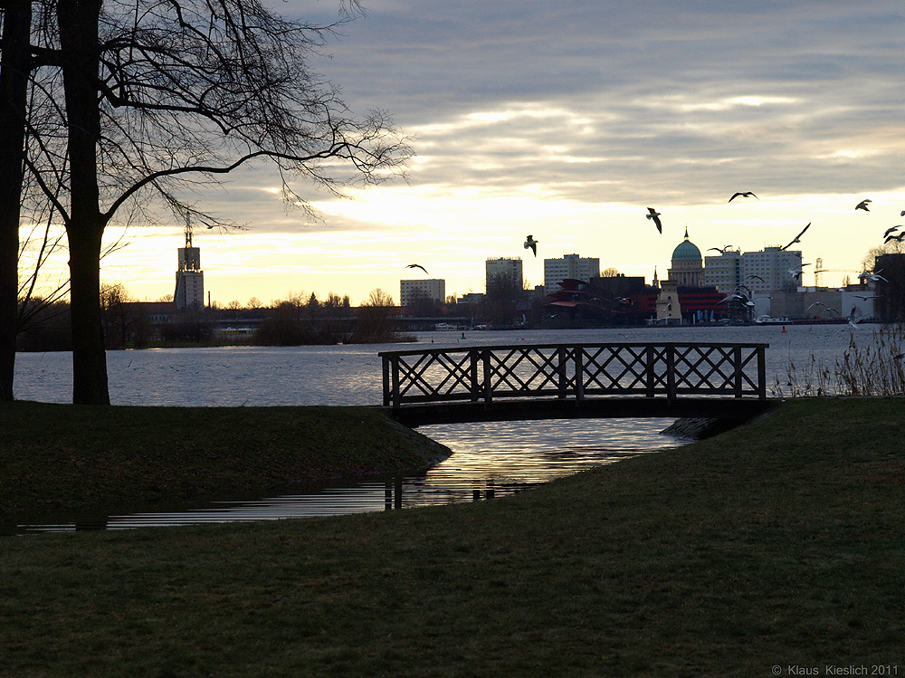 An der Glienicker. Lake........