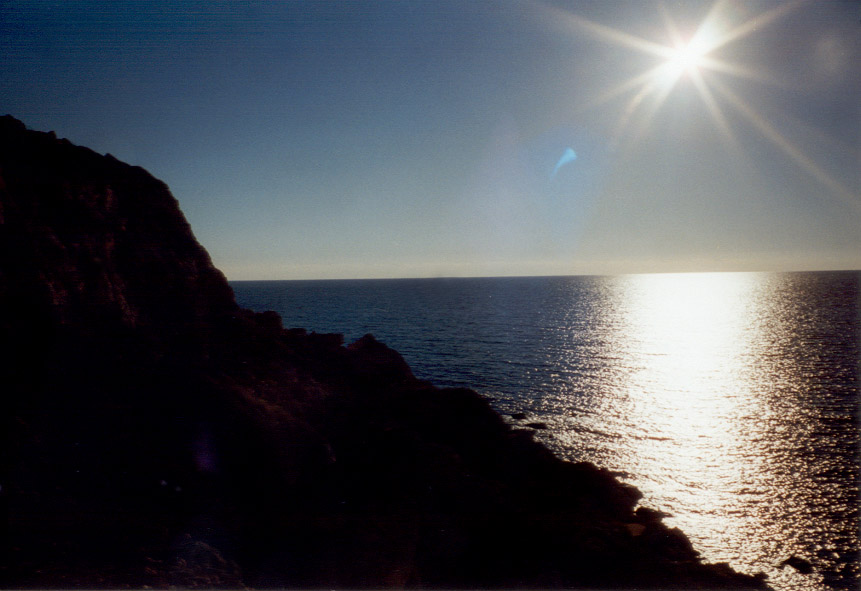 An der Golden Bay Beach auf Malta.