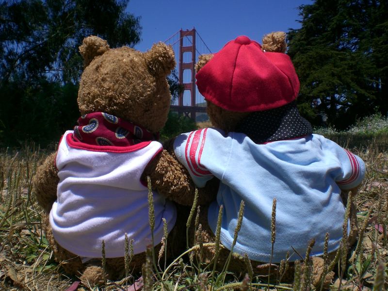 an der Golden Gate Bridge