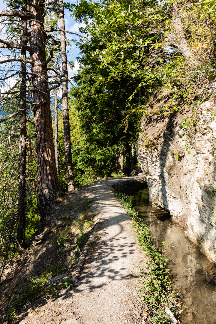 An der Grand Bisse de Lens (2)