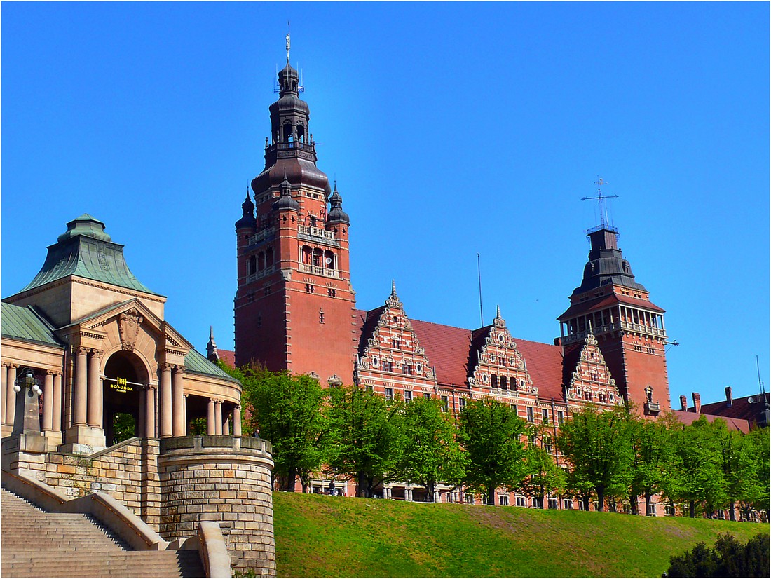  An der Hakenterrasse in Stettin