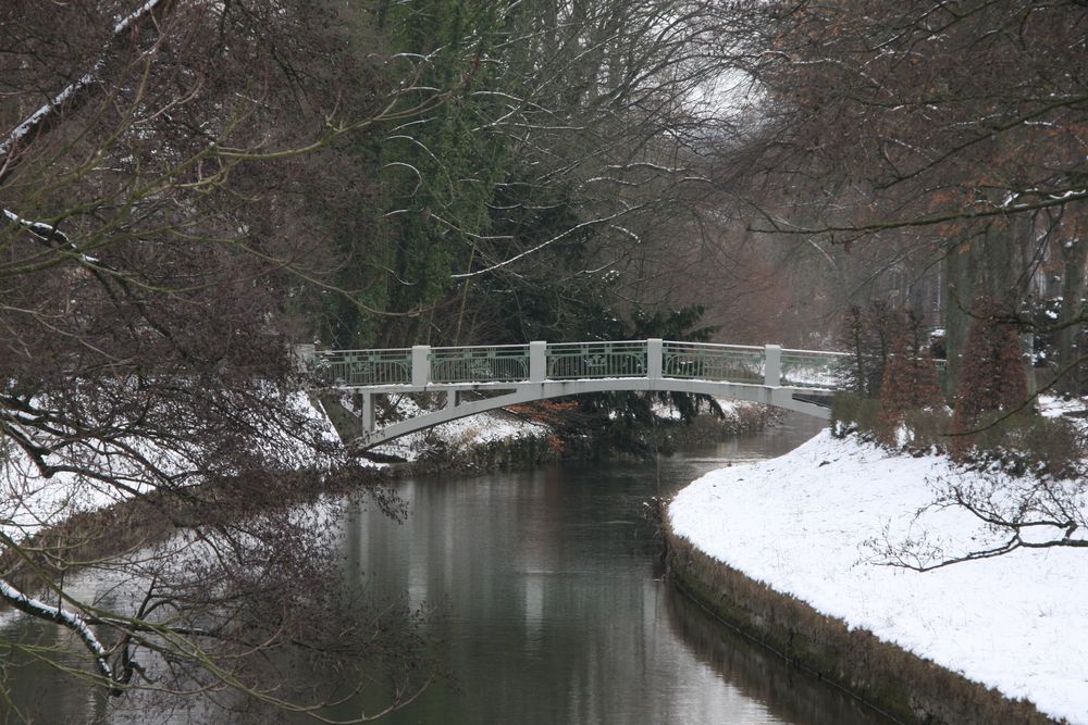 An der Hönne im Winter