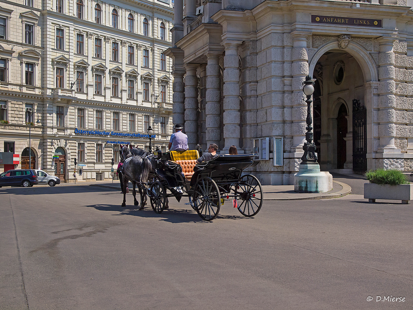 An der Hofburg