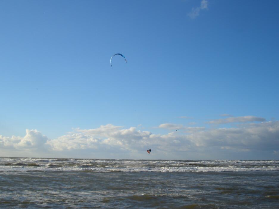 An der holländischen Nordseeküste ...