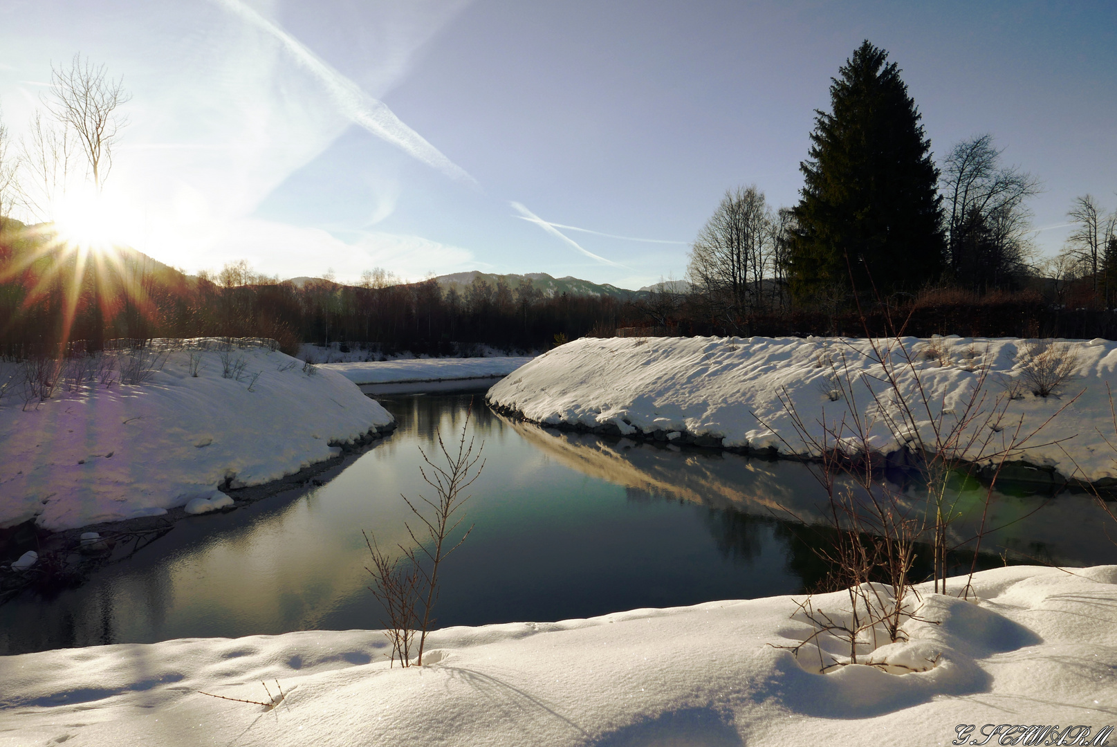 An der Isar!