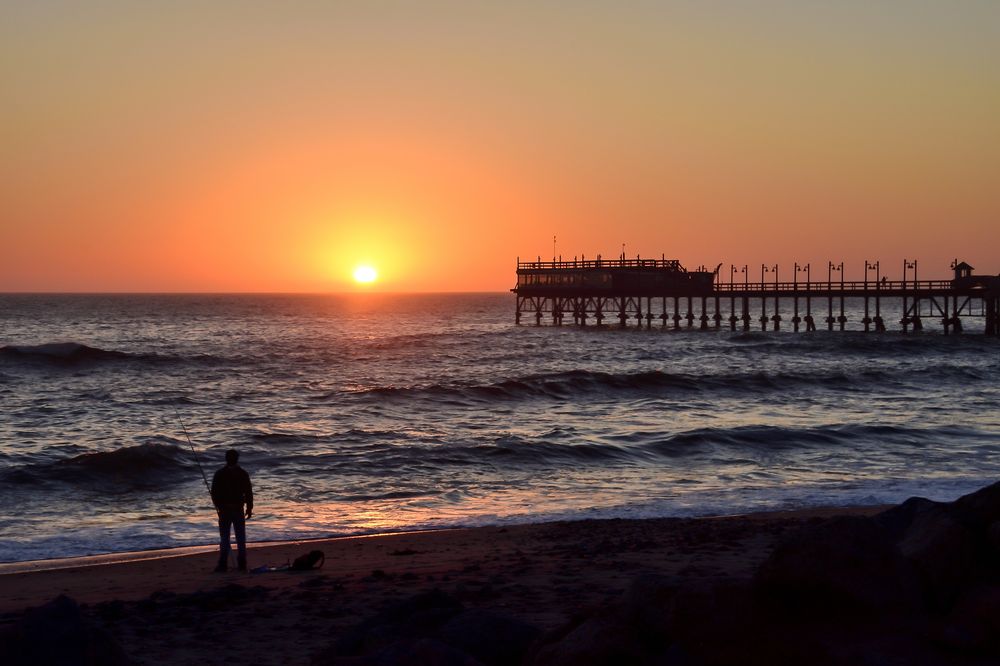 An der "Jetty" in Swakopmund