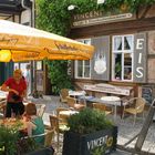 An der Käsekuchenbäckerei "Vincent" in Quedlinburg