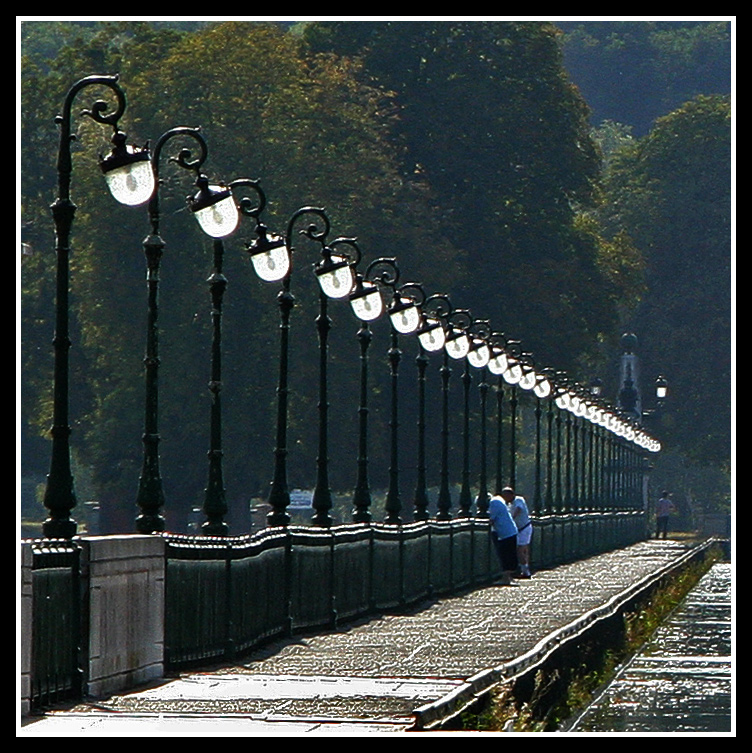 An der Kanalbrücke von Briare