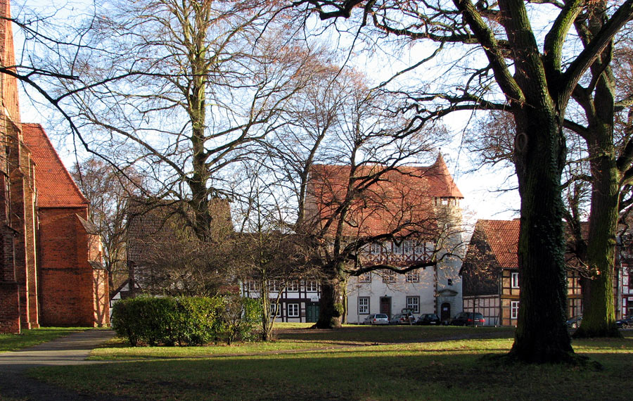 An der Katharinenkirche in Salzwedel