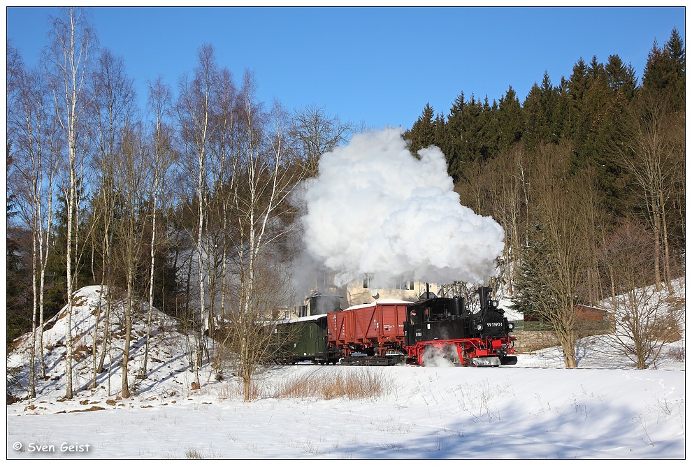 An der kleinen Abraumhalde in Schmalzgrube