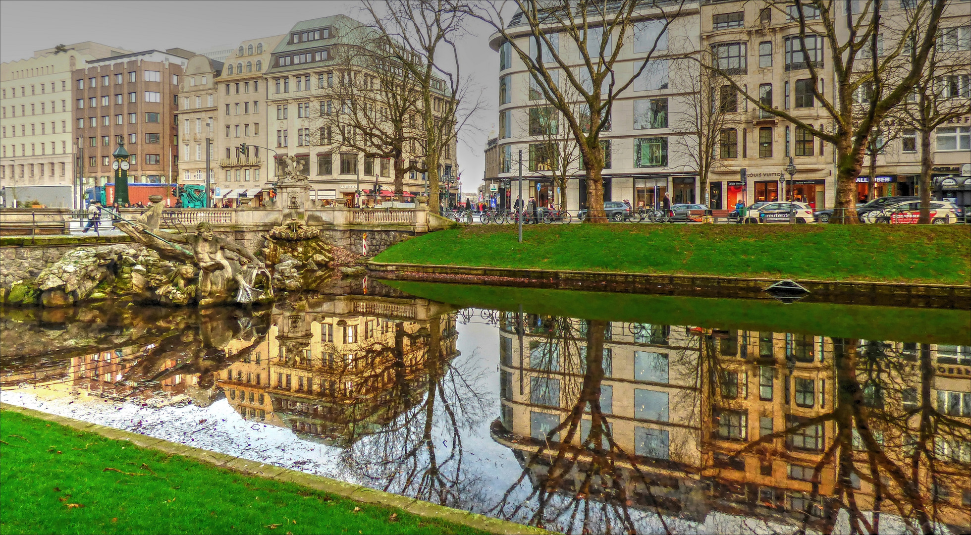 An der Königsallee Düsseldorf