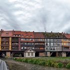 An der Krämerbrücke in Erfurt