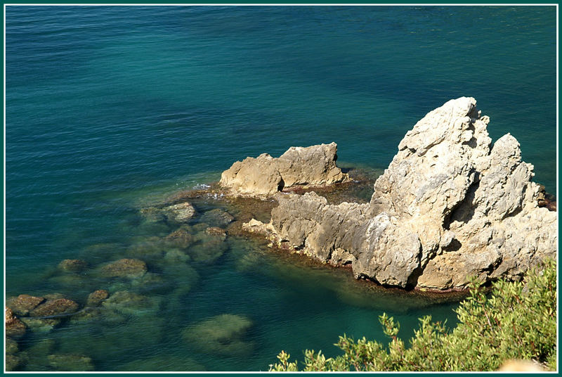 An der Küste der Maremma bei Talamone