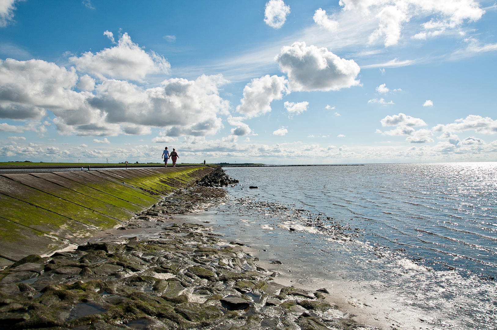 An der  Küste von Norddeich