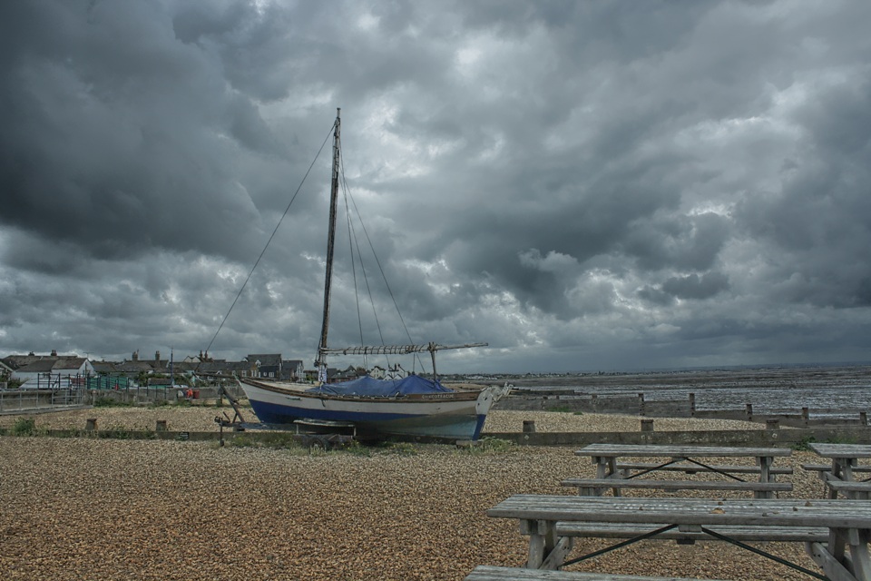 An der Küste von Whitstable