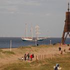 an der Kugelbake in Cuxhaven