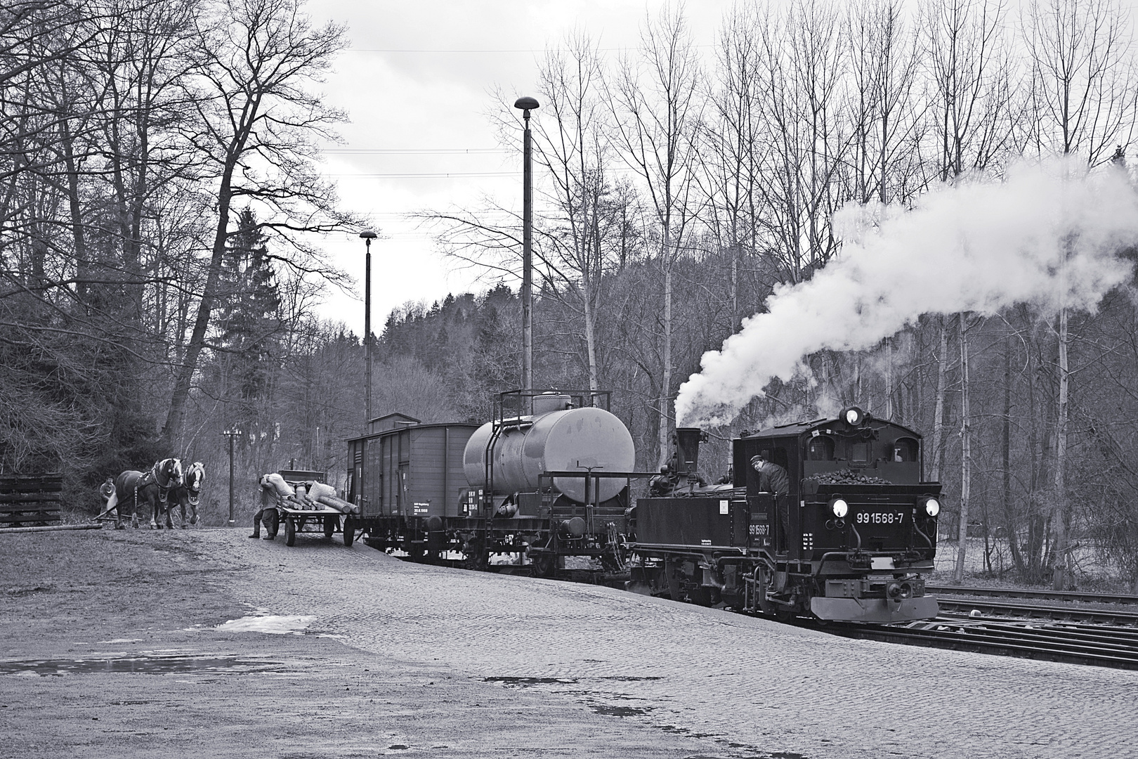 An der Ladestraße in Steinbach