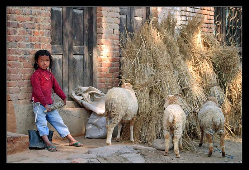 An der Leine - Kinder Nepals Teil 5