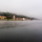 An der Maas von Dinant aus gesehen