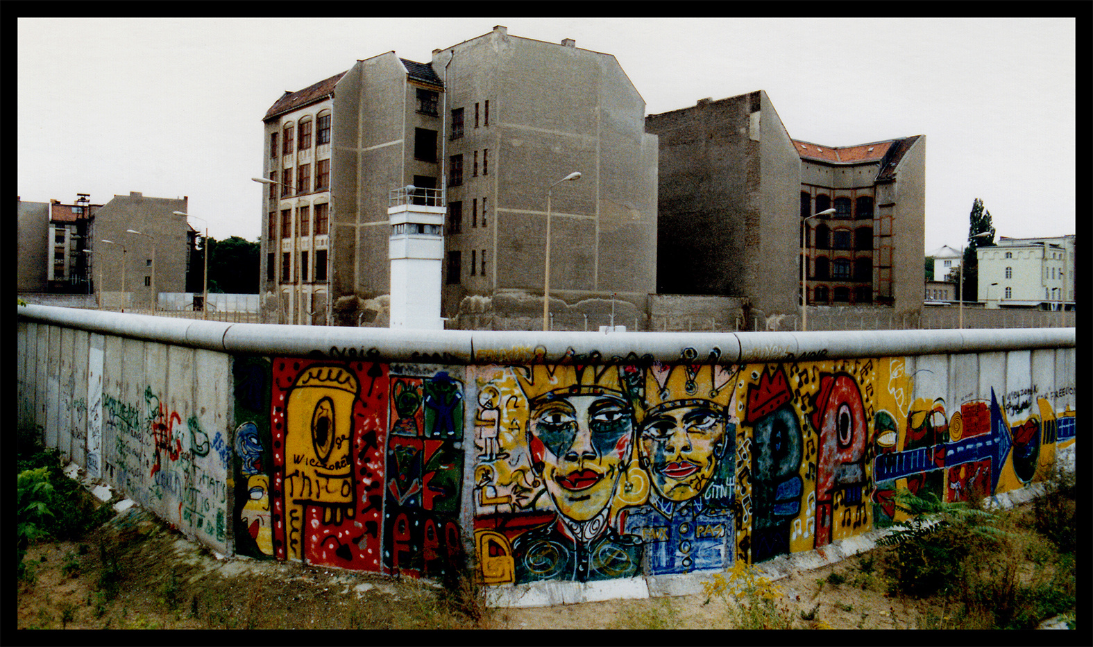 An der Mauer in Berlin