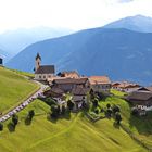 An der Mittelstation der Hirzer-Bergbahn - Passeiertal - Südtirol