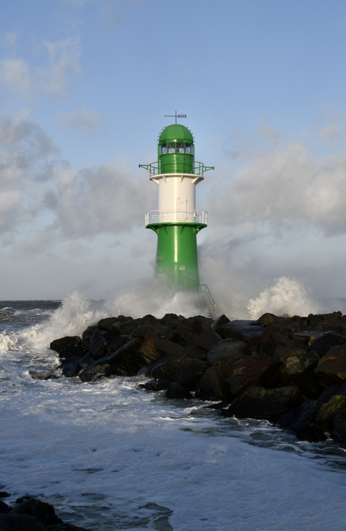 An der Mole in Rostock - Warnemünde